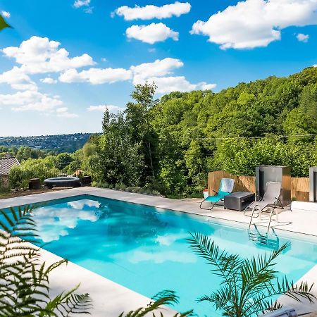 Nice Holiday Home In Nature With Sauna, Hot Tub En Swimming Pool 韦尔维耶 外观 照片