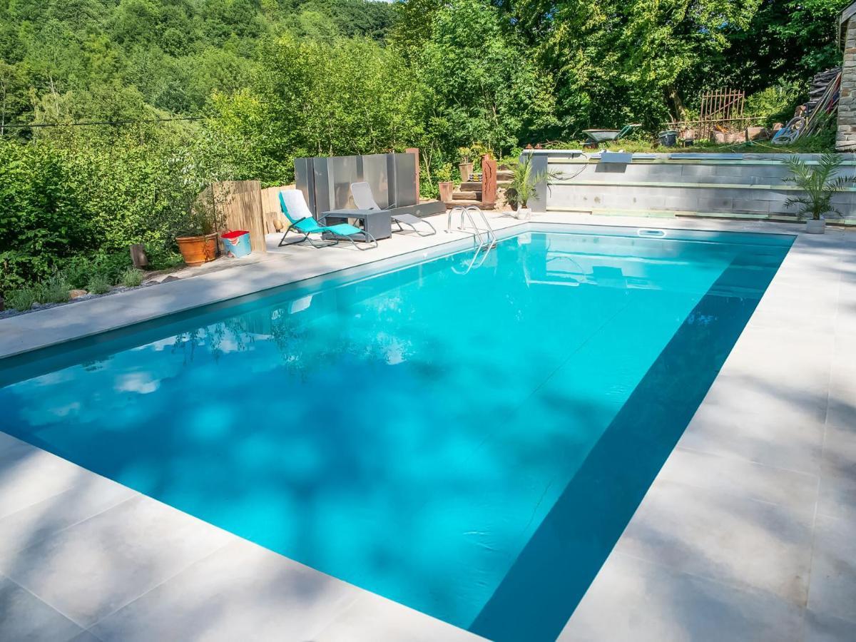 Nice Holiday Home In Nature With Sauna, Hot Tub En Swimming Pool 韦尔维耶 外观 照片