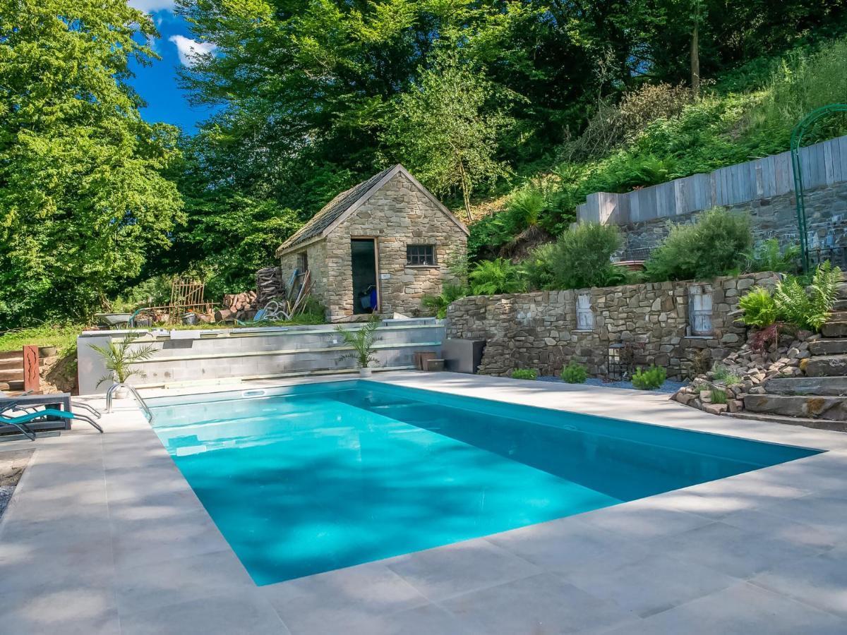 Nice Holiday Home In Nature With Sauna, Hot Tub En Swimming Pool 韦尔维耶 外观 照片